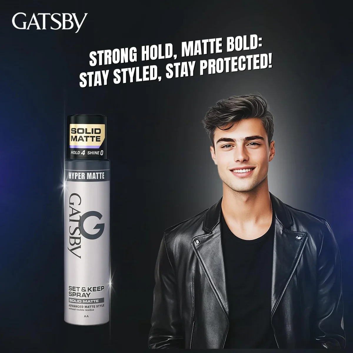 GATSBY Set & Keep Hair Spray - Solid Matte, 250ml image 7