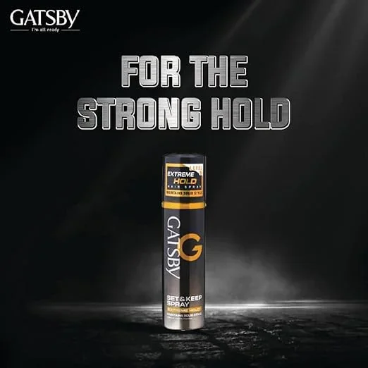 GATSBY Hair Spray Set & Keep Extreme Hold, 66 Ml image 5