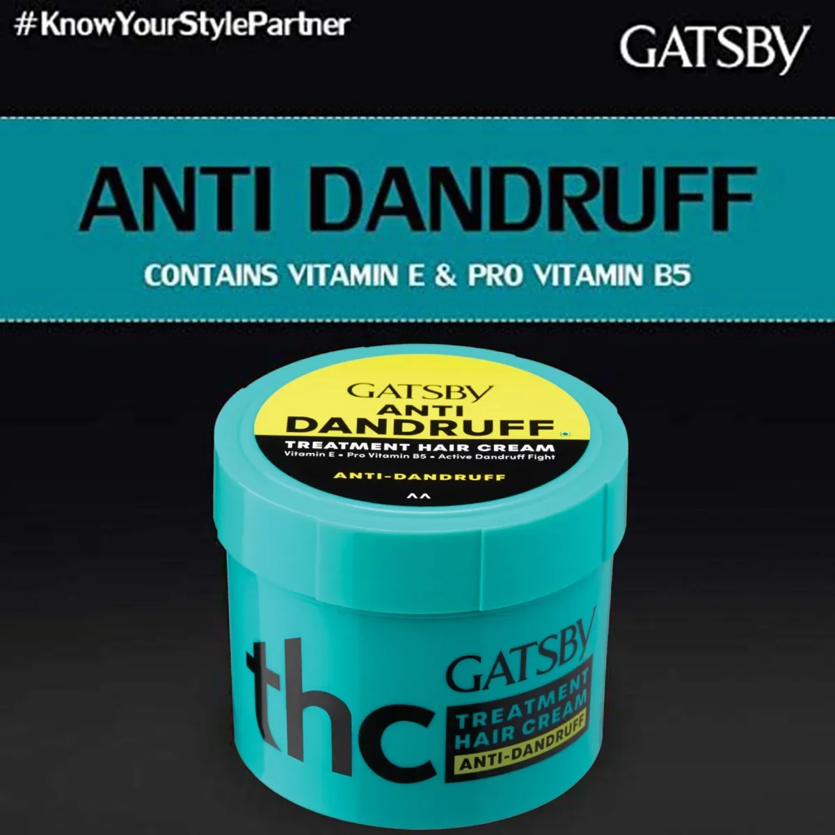Gatsby Treatment Hair Cream - Anti Dandruff, 250g image 4