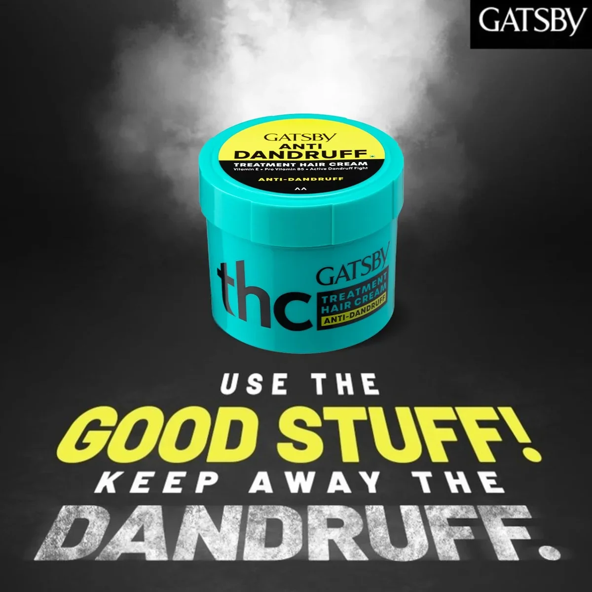 Gatsby Treatment Hair Cream - Anti Dandruff, 250g image 5