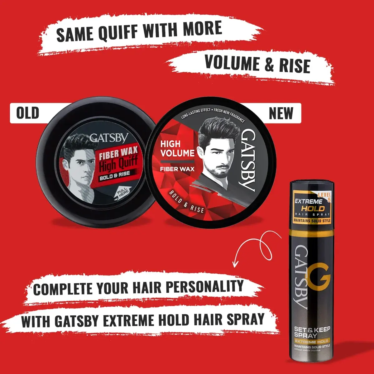 Gatsby Bold & Rise Hair Wax 75g – Fiber Styling Wax for Long-Lasting Hold image 4