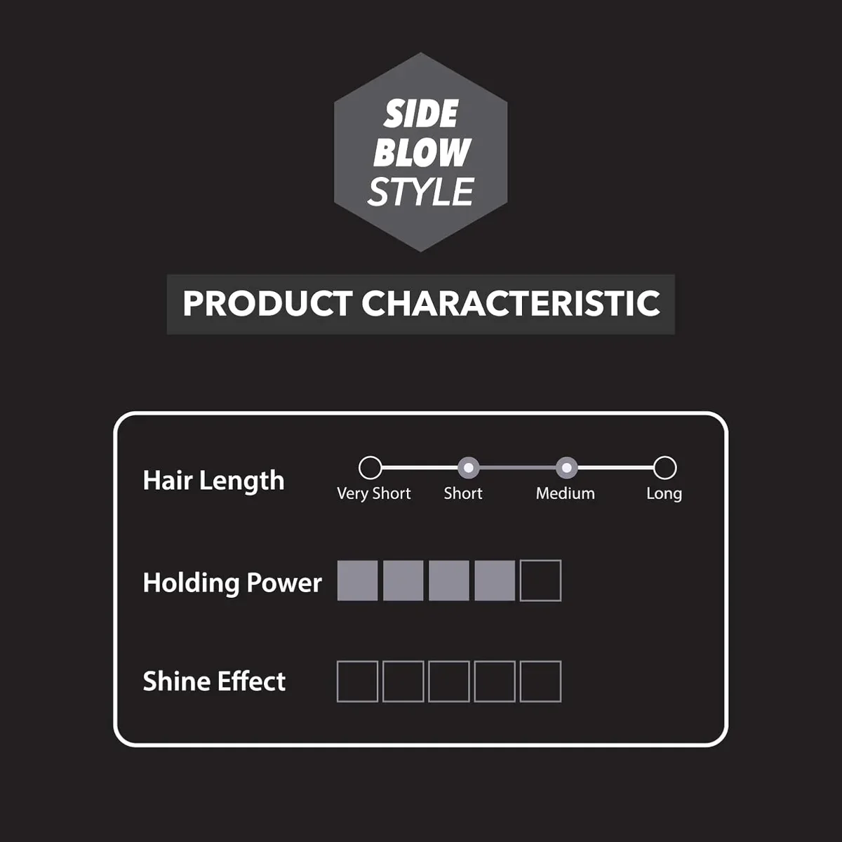 Gatsby Hair Styling Wax Mat & Hard 75g – Strong Hold for Side Blow Style image 2