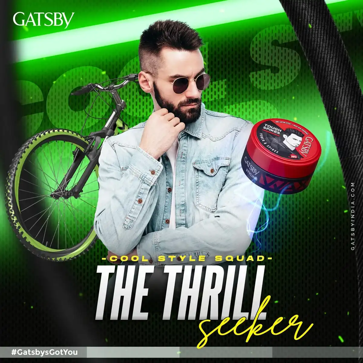 GATSBY Hair Wax 75g Power & Spikes – Strong Styling Wax for Bold, Spiky Hair image 5