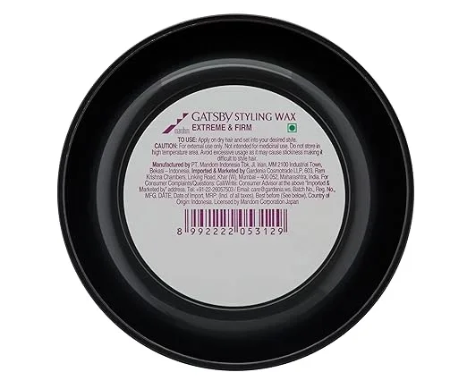 Gatsby Hair Styling Wax, Extreme & Firm, 75 Gm image 3