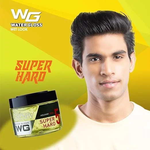 Gatsby Water Gloss - Super Hard, Wet Look Hair Gel,Gatsby Water Gloss - Super Hard, 150gm image 4