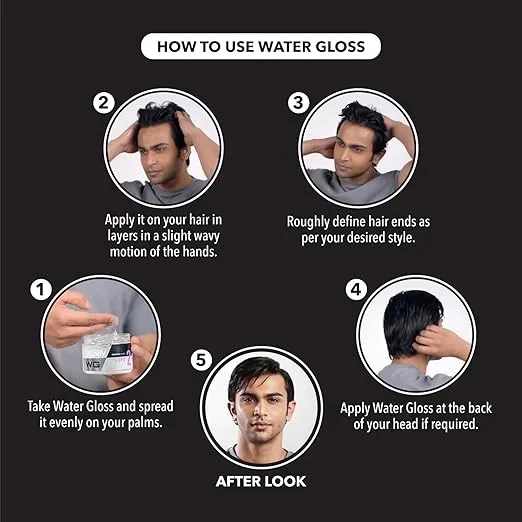 Gatsby Japan Water Gloss Soft Wet Look Hair Gel 30g image 2