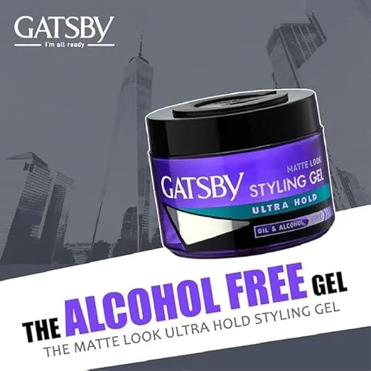 Gatsby Water Gloss - Ultra Hold, 30gm | Hair Styling Gel  image 3