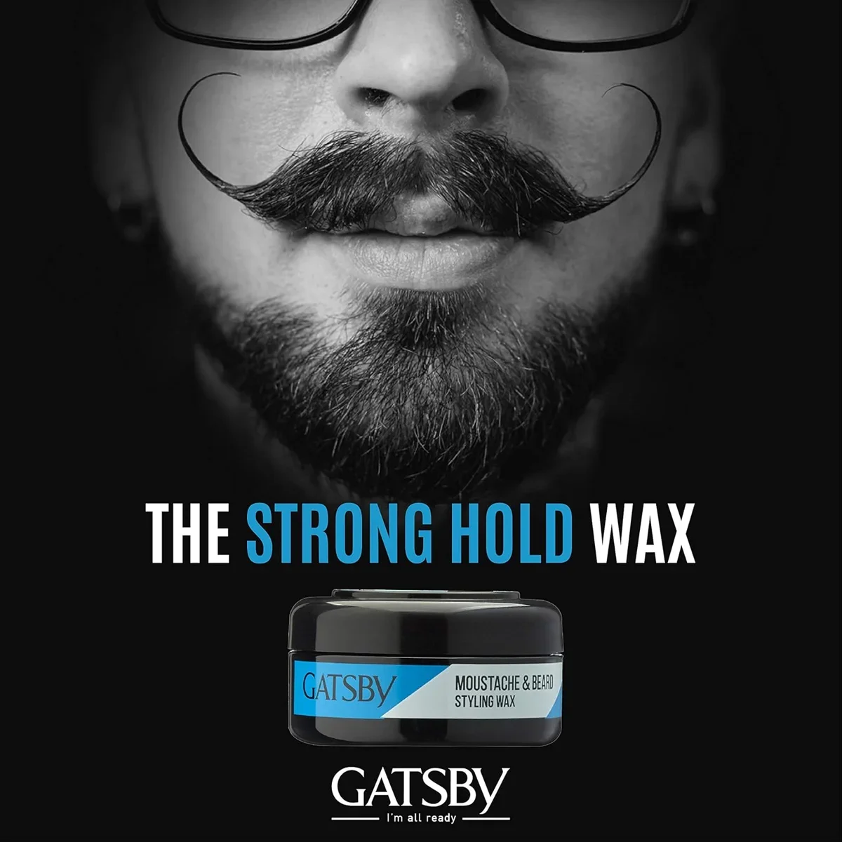Gatsby Moustache & Beard Styling Wax Strong Hold 25gm, Shape & Style Instantly image 5