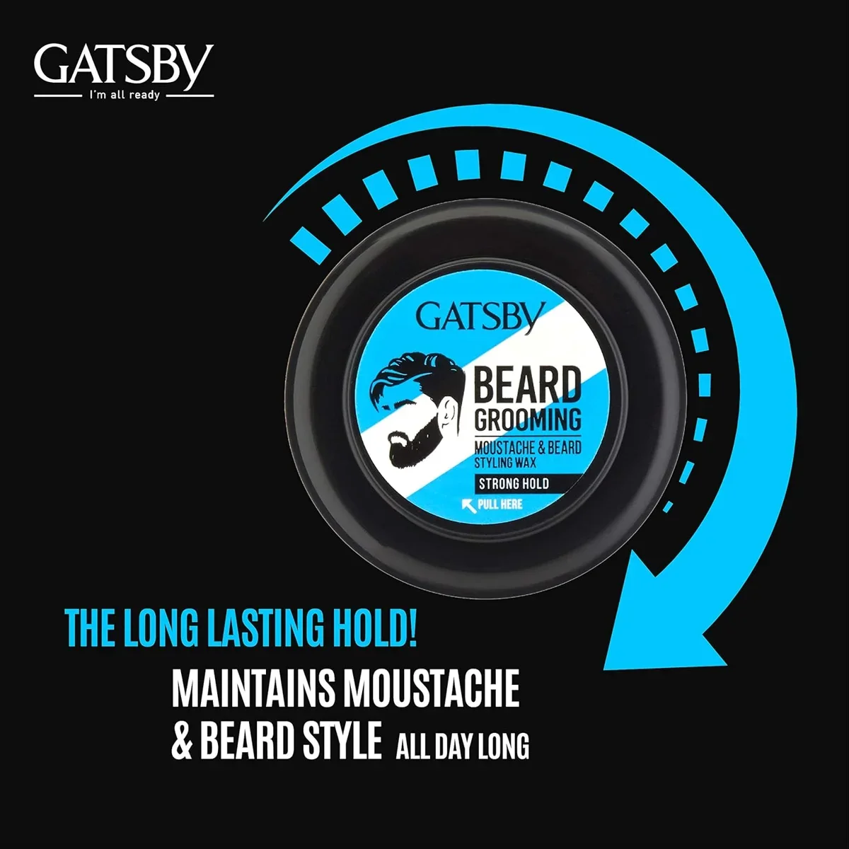 Gatsby Moustache & Beard Styling Wax Strong Hold 25gm, Shape & Style Instantly image 4