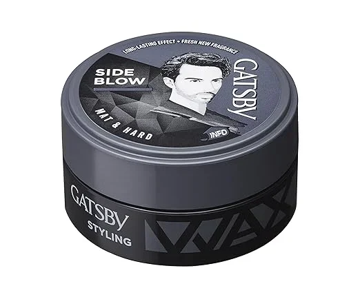 Gatsby Hair Styling Wax, Mat & Hard, For Side Blow Style,25g image 3