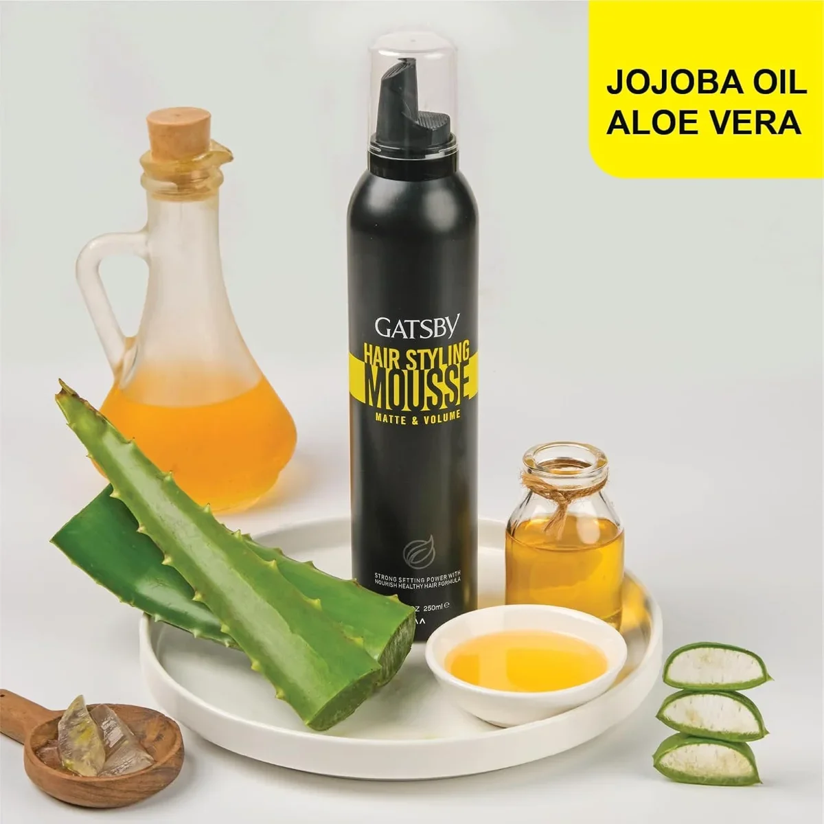 Gatsby Hair Styling Mousse - Matte & Volume, 250ml image 8