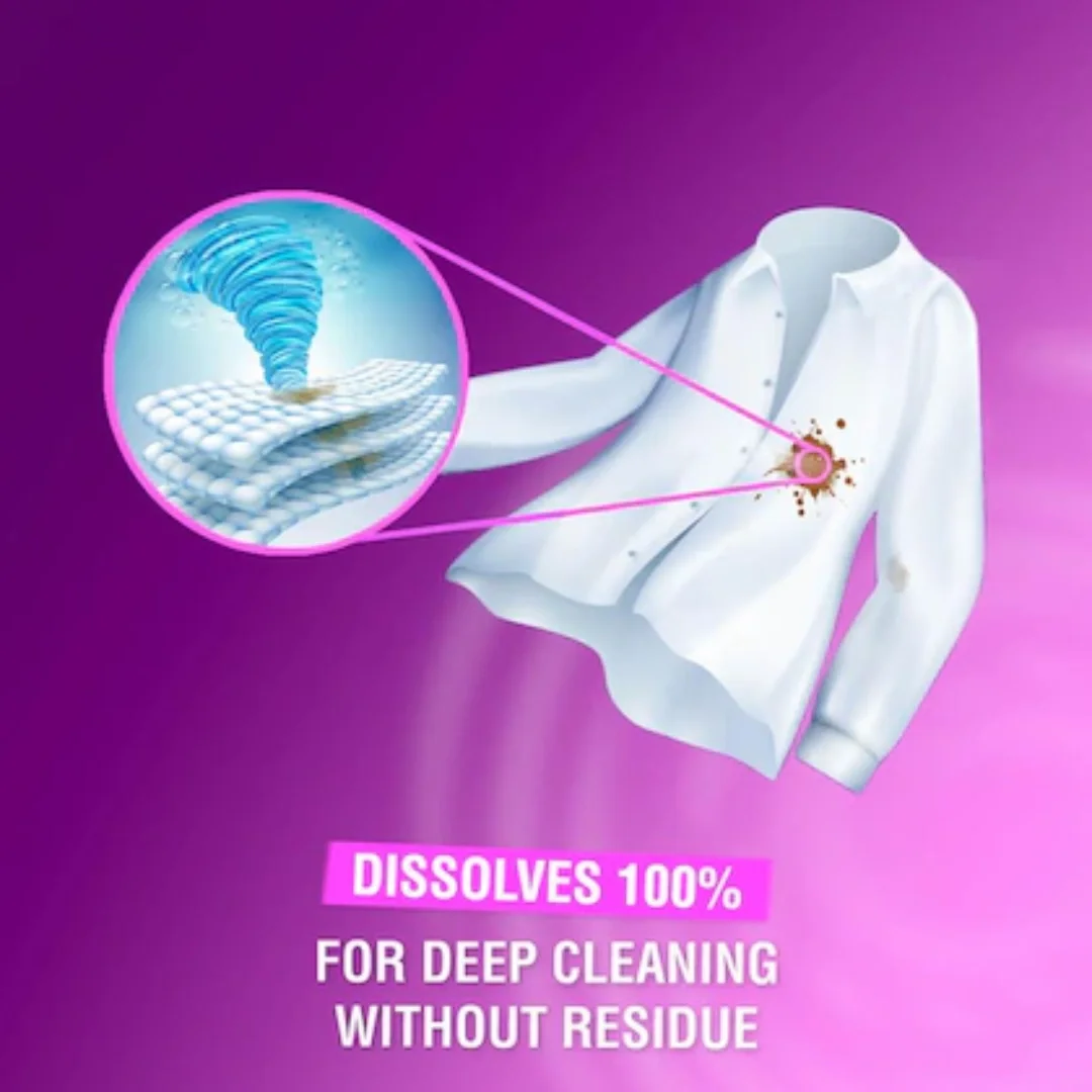 Surf Excel Matic Front Load Liquid Detergent 1L Refill Pouch image 3