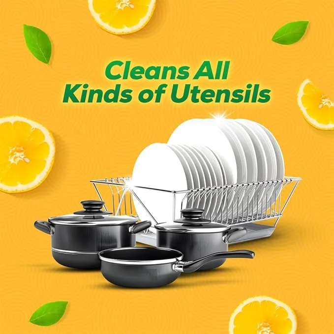 Vim Dishwash Liquid Gel Lemon, With Lemon Fragrance, 750ml image 3