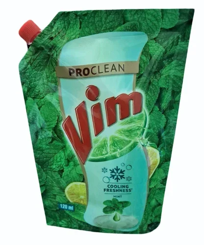 Vim ProClean Dishwash Liquid Gel with Mint Cooling Freshness, 120ml
