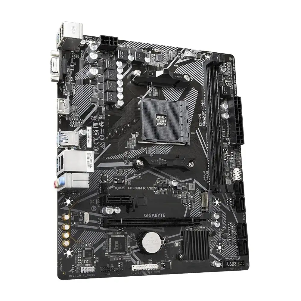 GIGABYTE A520M K V2 ATX DDR4 Motherboard, A520M K V2 image 4