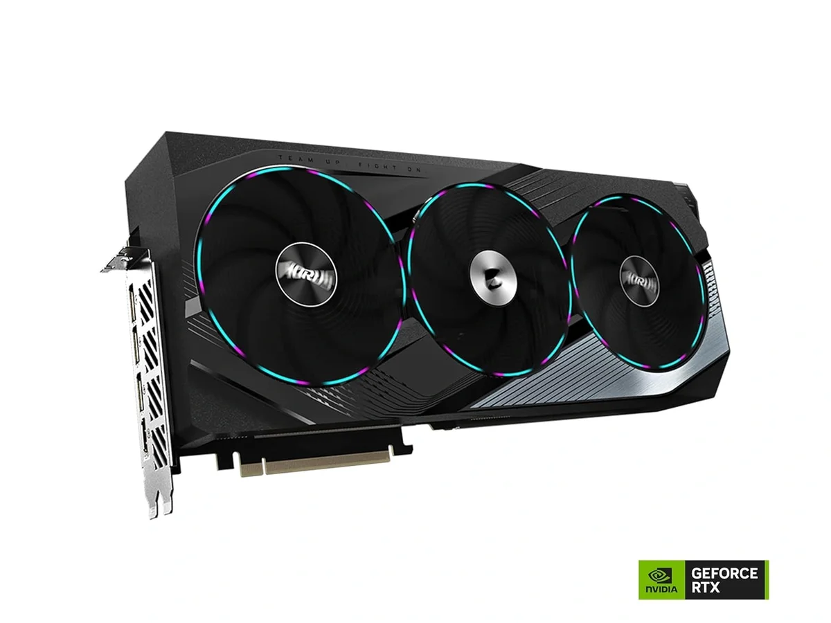 Gigabyte Aorus Geforce RTX 4070 Master 12G Graphics Card, 3X Windforce Fans, 12Gb 192-Bit Gddr6X, Gv-4070 Aorus M-12Gd Video Card, GV-N4070AORUS M-12GD image 4