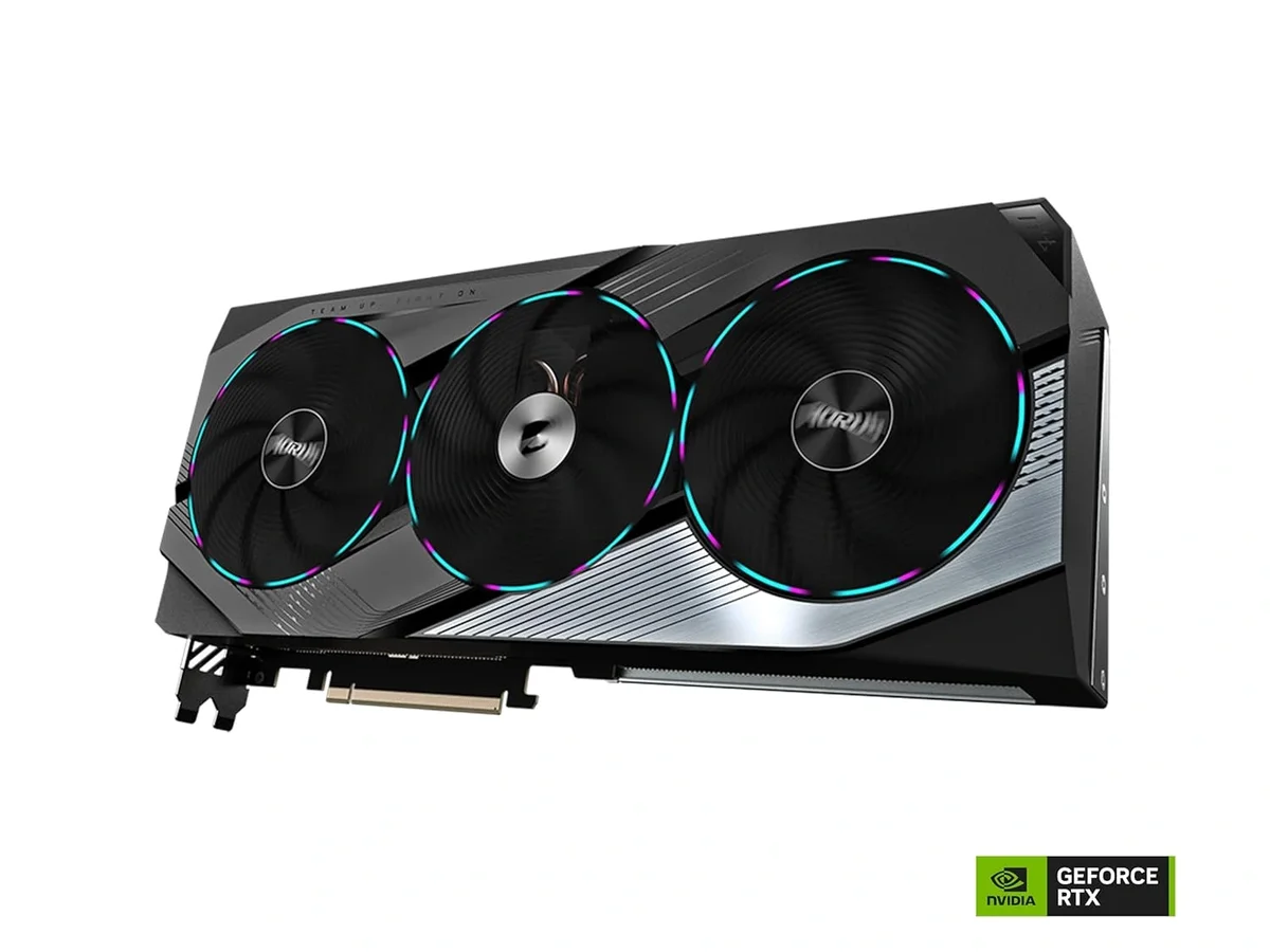 Gigabyte Aorus Geforce RTX 4070 Master 12G Graphics Card, 3X Windforce Fans, 12Gb 192-Bit Gddr6X, Gv-4070 Aorus M-12Gd Video Card, GV-N4070AORUS M-12GD image 5