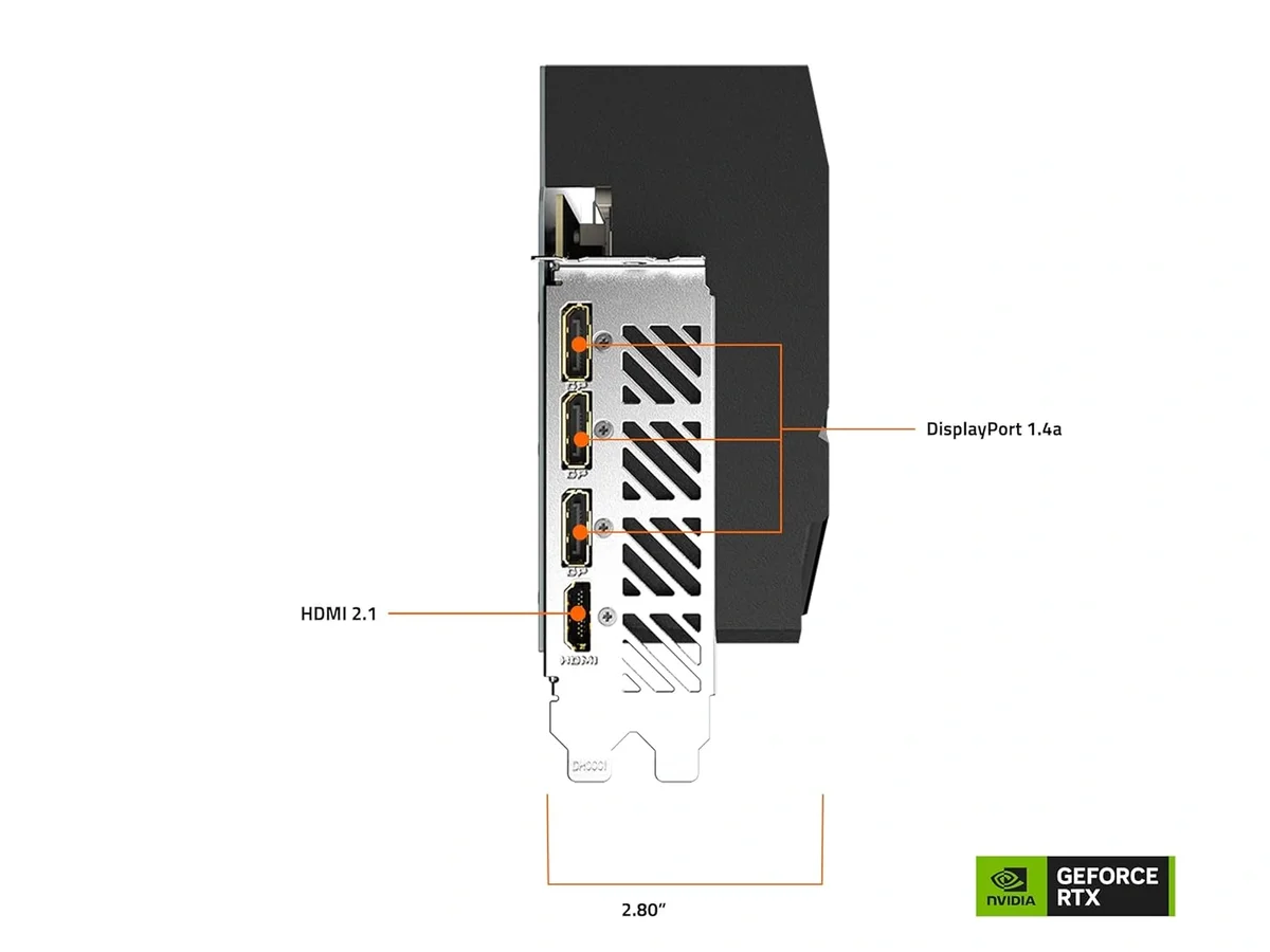 Gigabyte Aorus Geforce RTX 4070 Master 12G Graphics Card, 3X Windforce Fans, 12Gb 192-Bit Gddr6X, Gv-4070 Aorus M-12Gd Video Card, GV-N4070AORUS M-12GD image 11