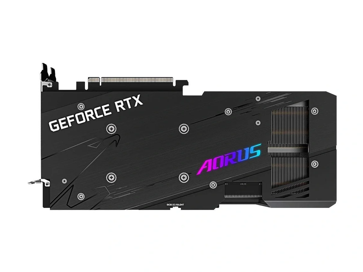 GIGABYTE AORUS pci_e_x16 GeForce RTX 3070 Master 8G Graphics Card, 3X WINDFORCE Fans, 8GB 256-bit GDDR6, GV-N3070AORUS m-8GD Video Card image 7