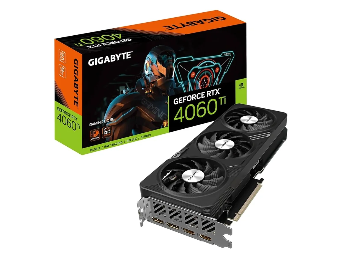 Gigabyte GeForce RTX 4060 Ti Gaming OC 8G Graphics Card, 3X WINDFORCE Fans, 8GB 128-bit GDDR6, GV-N406TGAMING OC-8GD Video Card image 10