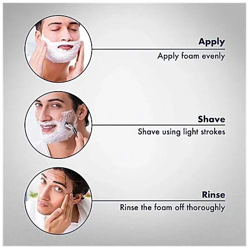 Gillette Classic Sensitive Shaving Foam - 418 g (33% extra) image 4