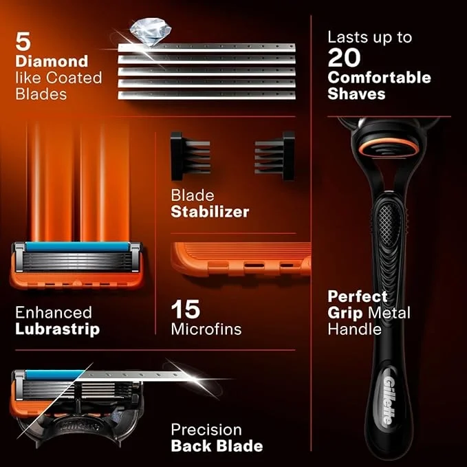 Gillette Fusion Manual Razor for Men, 1N image 6