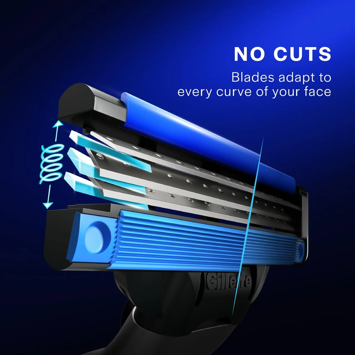 Gillette Mach 3 Manual Shaving Razor Blades - 8s Pack (Cartridge) image 7