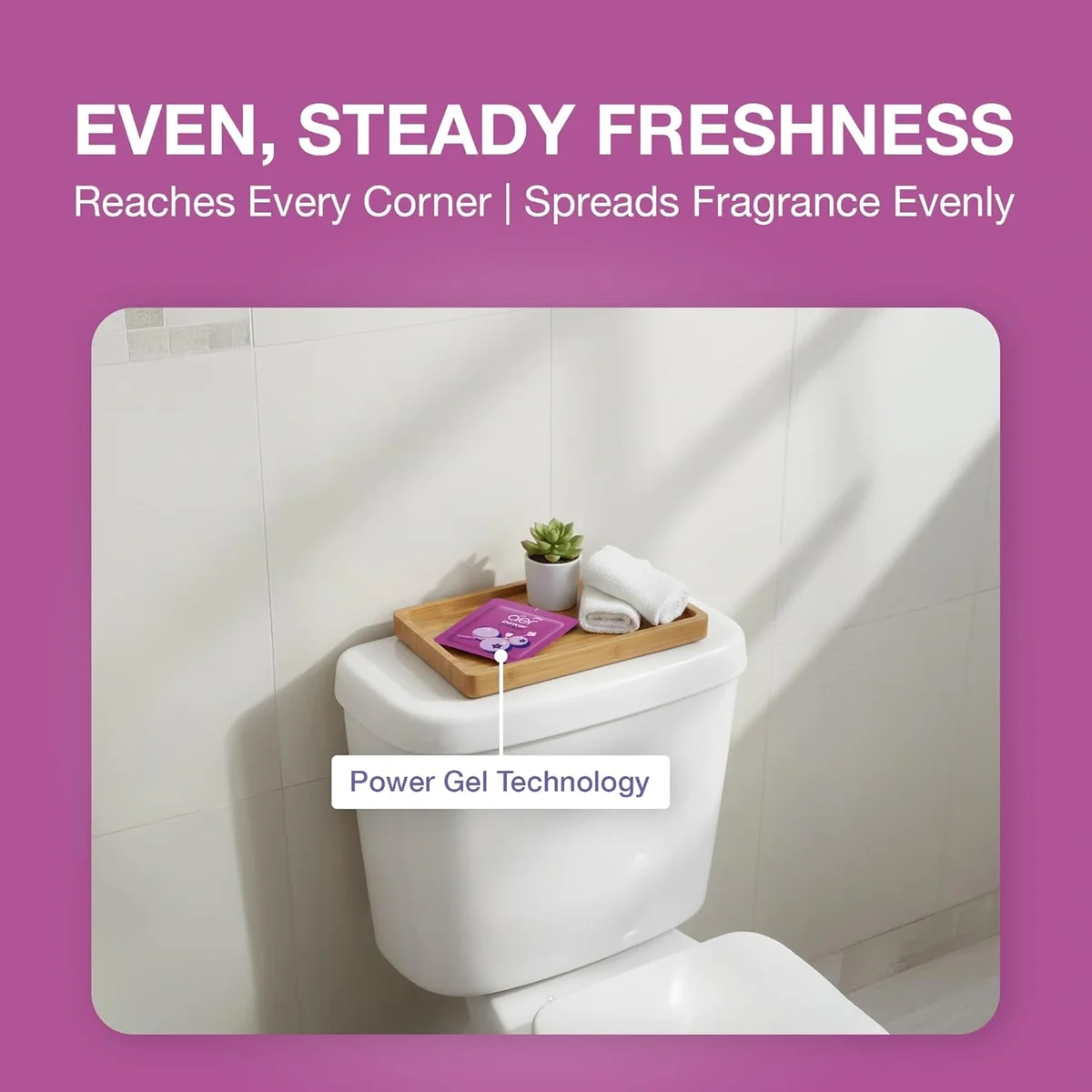 Godrej Aer Power Pocket Bathroom Fragrance – Berry Rush, 10g Air Freshener image 3