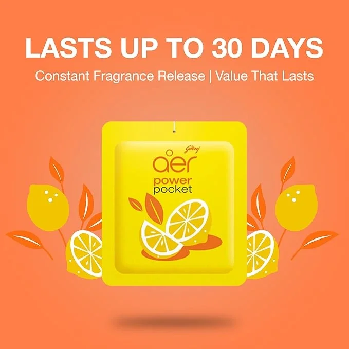 Godrej aer Power Pocket Tangy Delight (10G)  image 8
