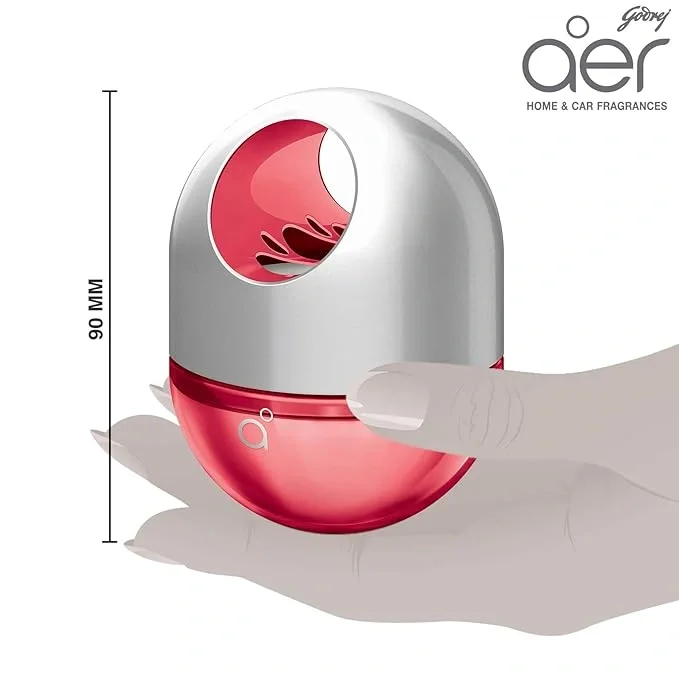 Godrej aer Twist Car Air Freshener – Petal Crush Pink, 45g image 6