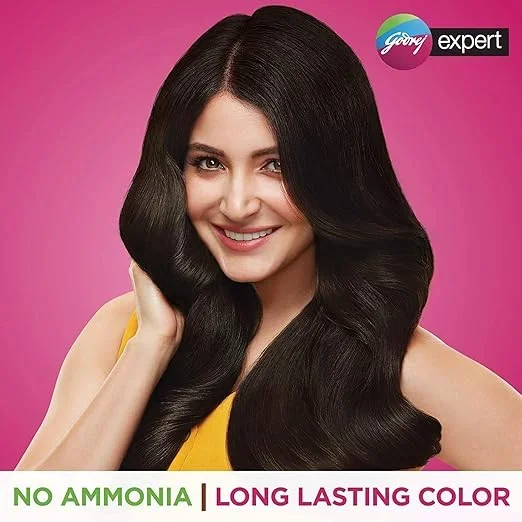 Godrej Locking Solutions and Systems Godrej Expert Rich Creme Hair Colour Cream, Shade 3, Black Brown image 2