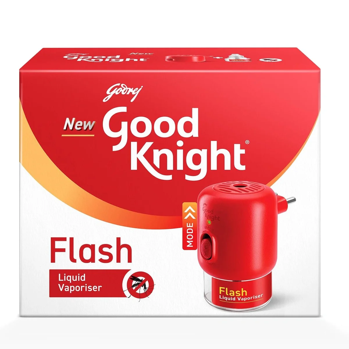 Good Knight Flash Liquid Vaporiser | Machine + Refill Combo Pack image 2