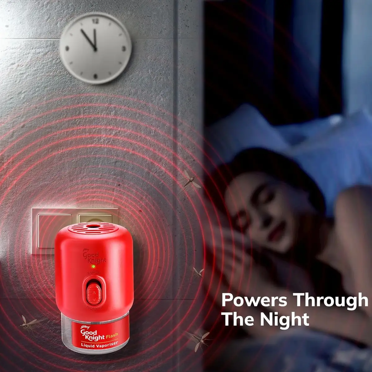 Good Knight Flash Liquid Vaporiser | Machine + Refill Combo Pack image 3