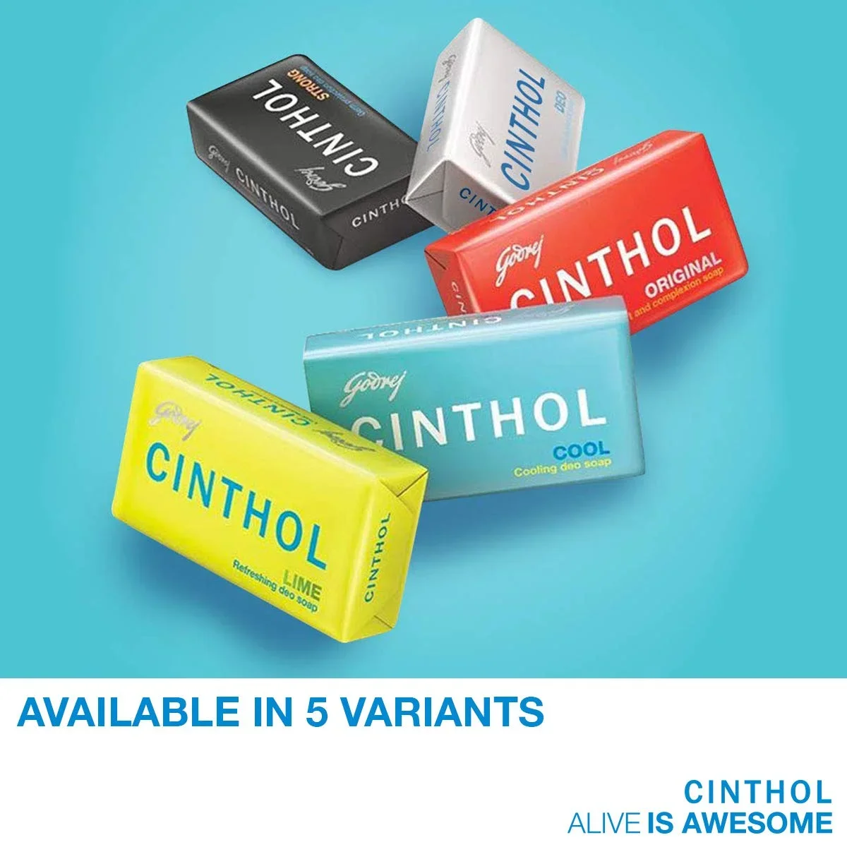 Cinthol Cool Bath Soap - 100g Buy 3 Get 1 Free | Grade 1 Bathing Soap image 2