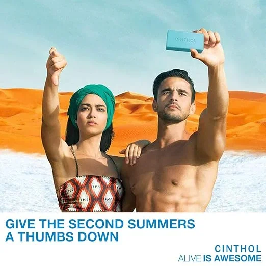 Cinthol Cool Bath Soap - 100g Buy 3 Get 1 Free | Grade 1 Bathing Soap image 4