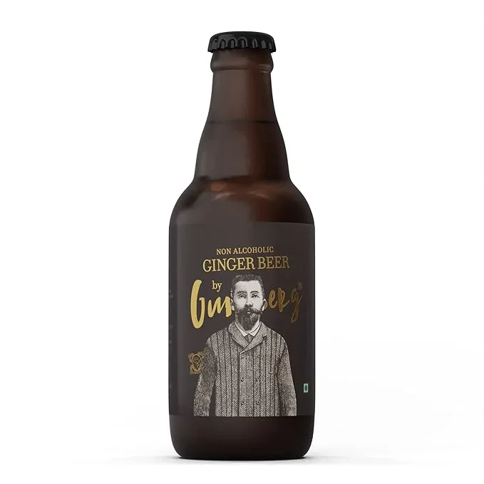 Gunsberg Non-Alcoholic Ginger Beer 330ml | Glass Bottle Drink