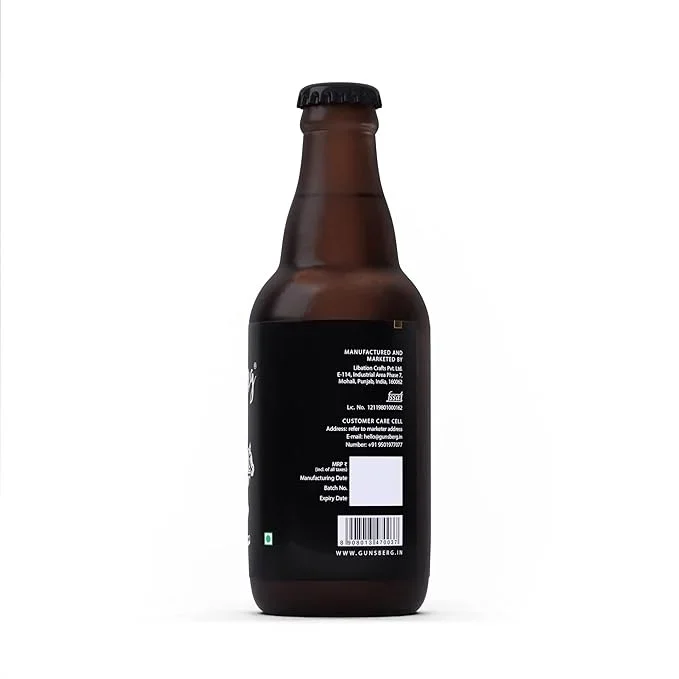   Gunsberg Ginger (Adarak)Ale 330ml Glass Bottle   image 3