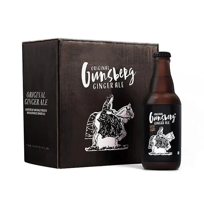   Gunsberg Ginger (Adarak)Ale 330ml Glass Bottle   image 4