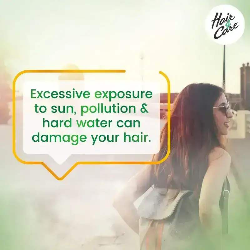 Hair & Care Damage Repair Non-Sticky Hair Oil with Aloe Vera, Olive Oil & Green Tea, 500 ml image 6