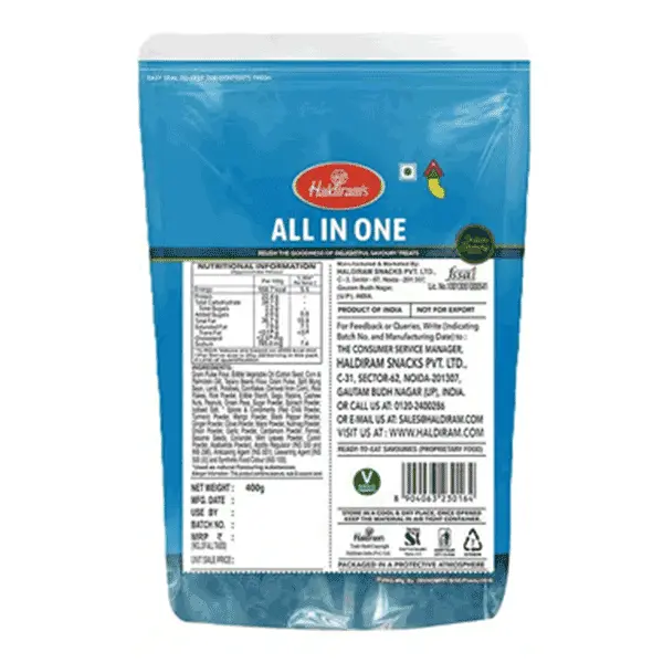 Haldiram's All In One Namkeen 400 gm (Weight May Vary) image 4