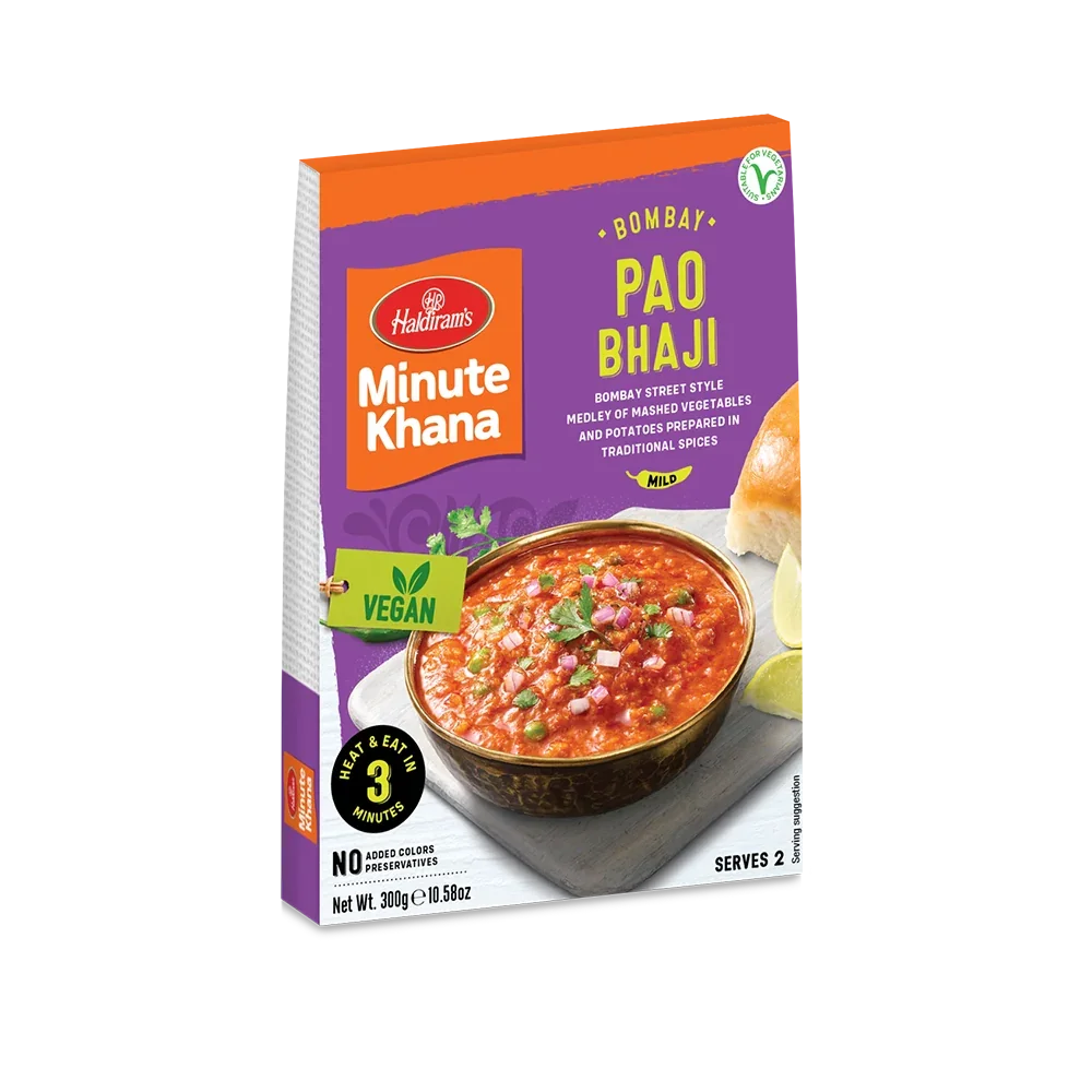Haldiram's Bombay Pav Bhaji 300g Heat and Eat Pure Veg
