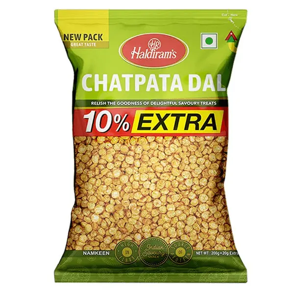 Haldiram's Chatpata Dal, crispy chana dal coated with delicious masala