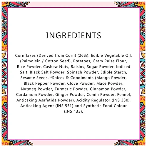 Haldiram's Corn Flakes Mixture - Namkeen, 400g (Weight May Vary) image 3