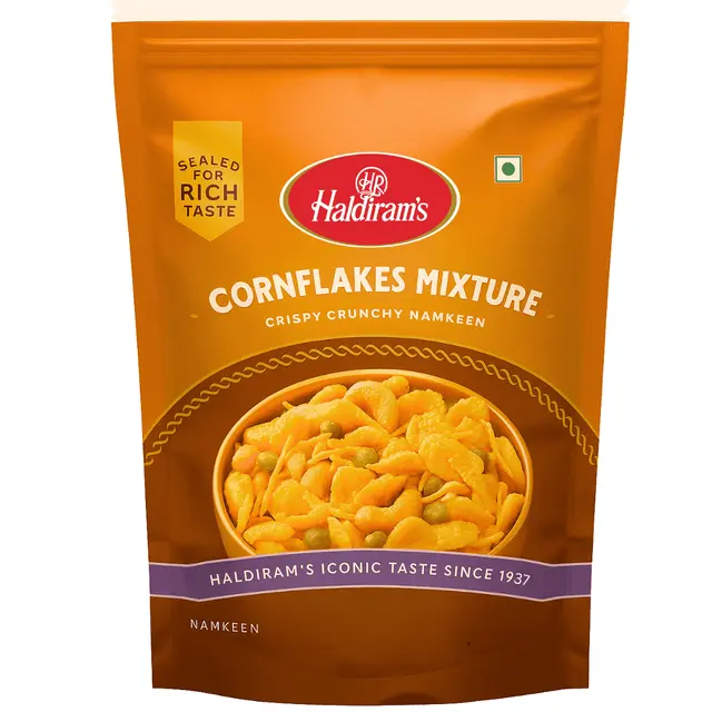 Haldiram's Cornflake Mixture Namkeen, 200gm, Crispy Crunchy Namkeen
