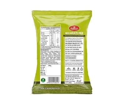 Haldiram's Gujarati Mix – 200g | Spicy & Sweet Namkeen Snack image 2