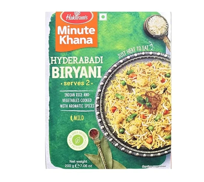 Haldiram's Ready To Eat Hyderabadi Biryani 200 gm