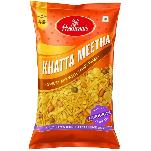 Haldiram's Khatta Meetha Namkeen, 210gm