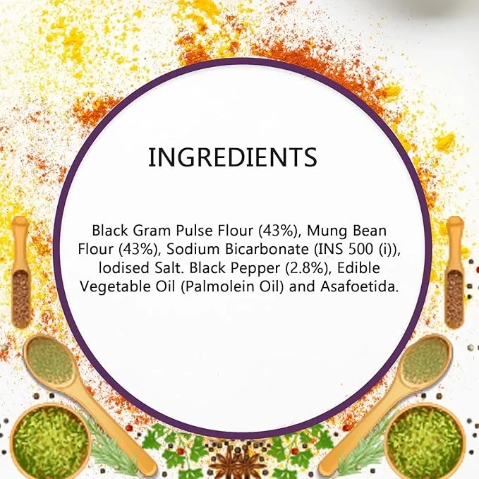  Haldiram's Medium Masala Papad, 200 Gm image 3