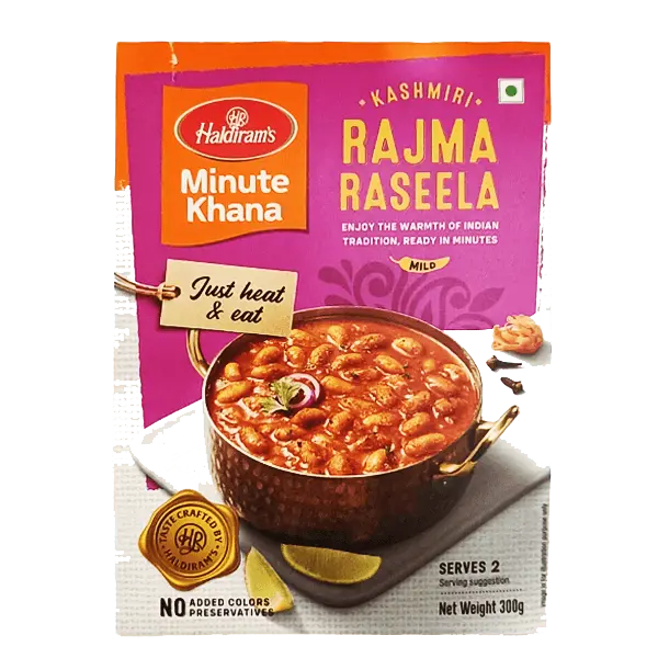 Haldiram's Minute Khana Kashmiri Rajma Raseela 300 gm
