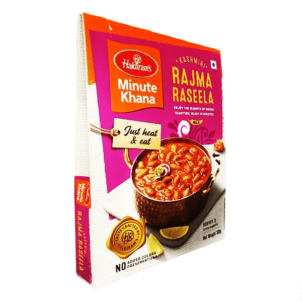Haldiram's Minute Khana Kashmiri Rajma Raseela 300 gm image 6